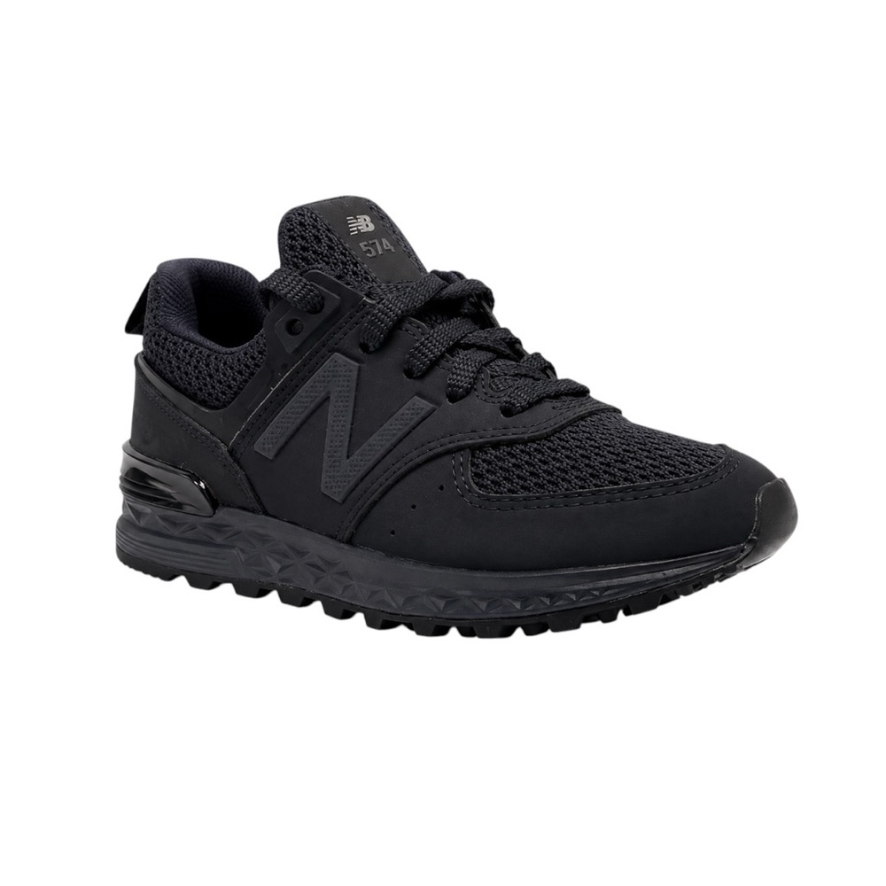 New Balance Kids Navy/Charcoal Athletic Sneaker